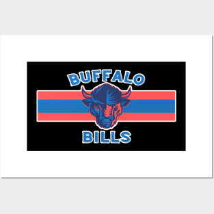 Buffalo Bills Modern Design T-Shirt Posters and Art